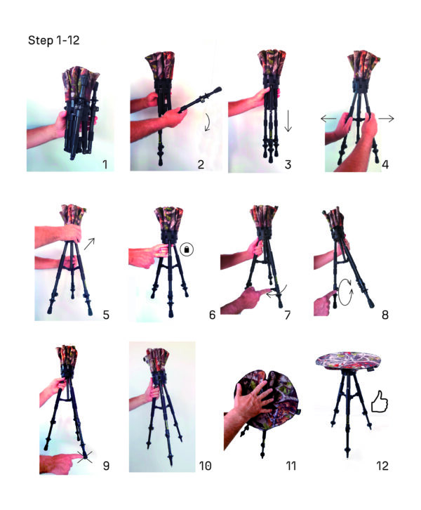 TRIPO® Folding stool Basic - Image 6